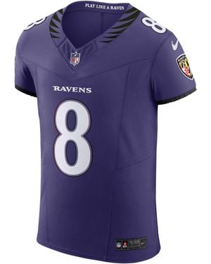 Nike Lamar Jackson Baltimore Ravens Dri-Fit Nfl Elite Jersey - Blue
