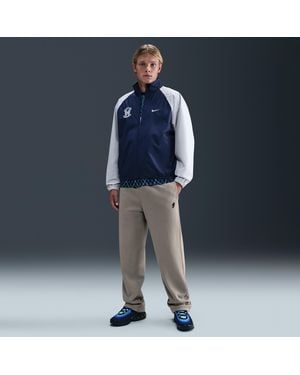 Nike Club Fleece Bungee Pants - Blue