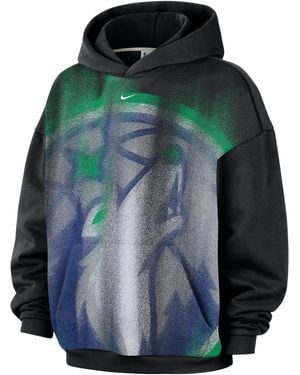 Nike Minnesota Timberwolves Standard Issue Fleece Basketball Hoodie - Green
