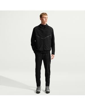 Nike Tech Dri-Fit Shori Knit All-Over-Print Pants - Black