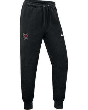 Nike College Club (South Carolina Gamecocks) Fleece Jogger Pants - Black