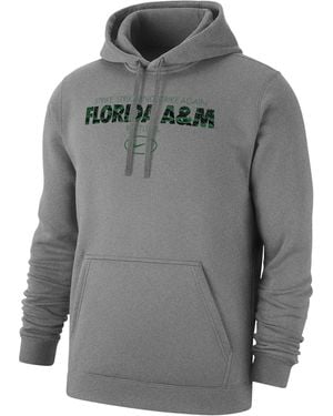 Nike College Club Fleece (Florida A&M University) Air Max Hoodie - Gray