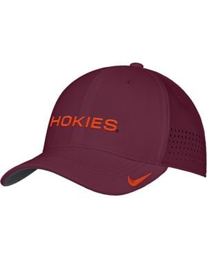 Nike Virginia Tech Sideline Dri-Fit College Hat - Red