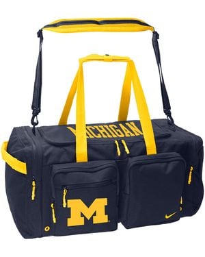 Nike Michigan Utility Power 2.0 College Duffel Bag - Blue
