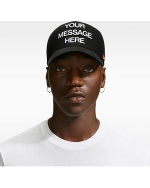 Nike Rise "Your Message Here" Structured A-Frame Cap - Brown