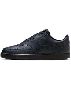 Nike Court Vision Low Next Nature Shoes - Black