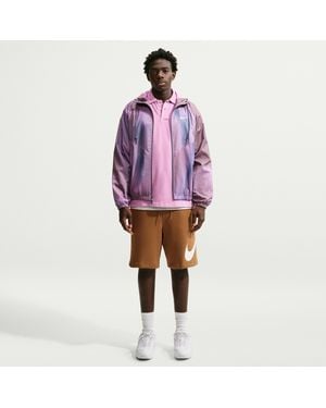 Nike Club Fleece Shorts - Purple