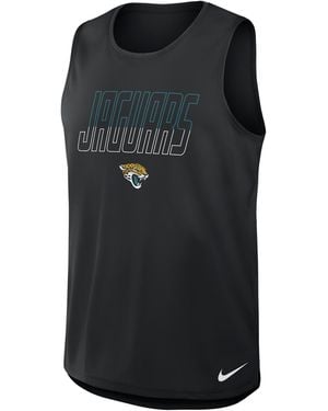 Nike Jacksonville Jaguars Dri-Fit Nfl Tank Top - Black