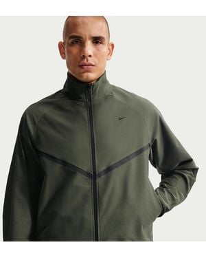 Nike Sportswear Tech Dri-Fit Shori Knit Track Jacket - Green