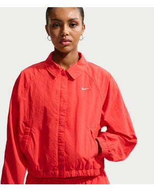 Nike Sportswear Oversized Coaches Jacket - Red
