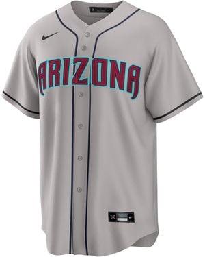 Nike Ketel Marte Arizona Diamondbacks Mlb Replica Jersey - Gray