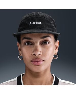 Nike Fly Unstructured Denim Cap - Black