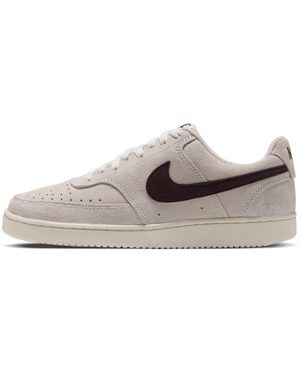Nike Court Vision Low Sd Premium Shoes - Gray