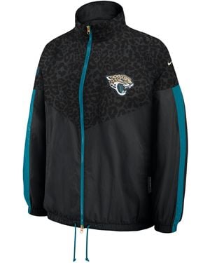 Nike Jacksonville Jaguars Rivalries Collection Nfl Oversized Full-Zip Jacket - Black