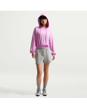 Nike Sportswear Chill Knit High-Waisted Lightweight Shorts - Pink