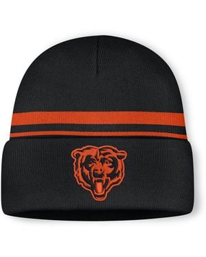 Nike Chicago Bears Primetime Utility Nfl Cuffed Beanie - Black