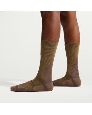 Nike Outdoor Cushioned Crew Socks (1 Pair) - Brown
