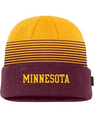 Nike Minnesota Sideline Terra College Cuffed Beanie - Purple