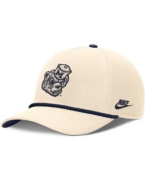 Nike Michigan State Legacy Vintage Rope Rise College Adjustable Hat - Natural