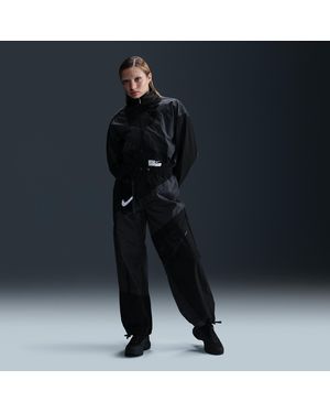 Nike Pantaloni A Vita Media - Blu