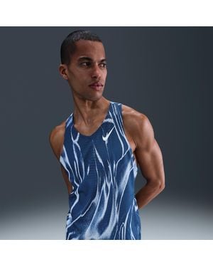 Nike Aeroswift Dri-Fit Adv Running Vest - Blue