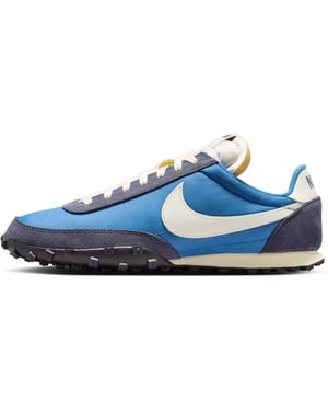 Nike Waffle Racer Shoes - Blue