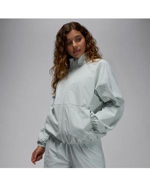 Nike Sport Tunneljack Met Dri-Fit Voor - Grijs