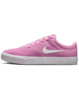 Nike Charge Suede Shoes - Purple