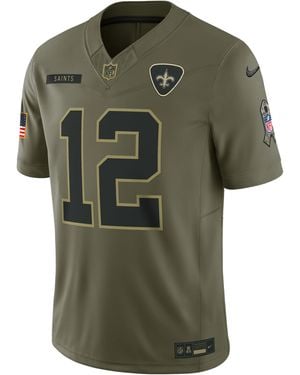 Nike Chris Olave New Orleans Saints Salute To Service Dri-Fit Nfl Limited Jersey - Green