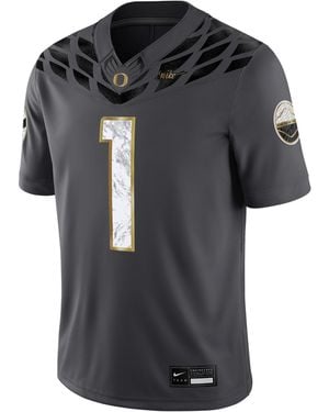 Nike Oregon Menâ Dri-Fit College Game Jersey - Black