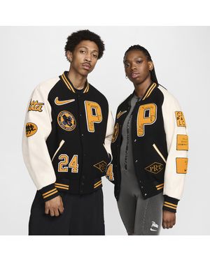 Nike Giacca stile college x patta running team - Nero