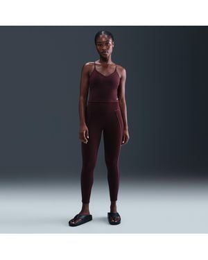 Nike One High-Waisted 7/8 Leggings - Blue