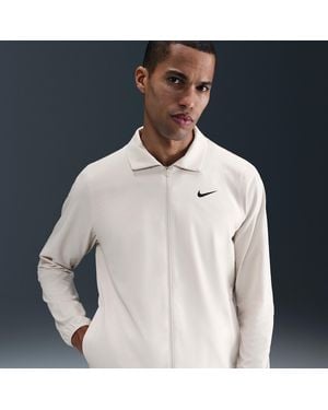 Nike Tour Repel Full-Zip Golf Jacket - White