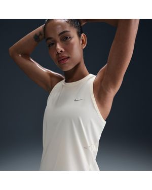 Nike Swift Dri-Fit Running Tank Top - White