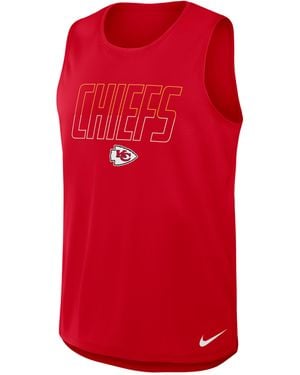 Nike Kansas City Chiefs Dri-Fit Nfl Tank Top - Red