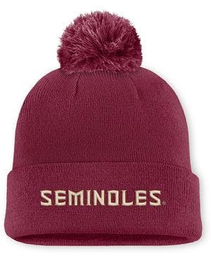 Nike Florida State Peak College Cuffed Beanie - Red