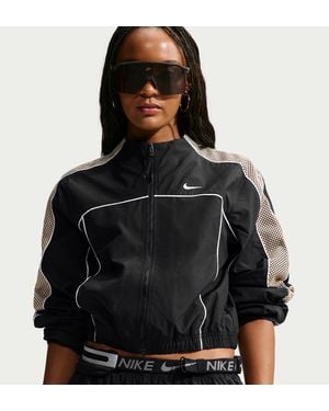 Nike Sportswear Mock-Neck Jacket - Black