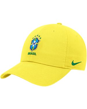 Nike Brazil Soccer Club Cap - Yellow
