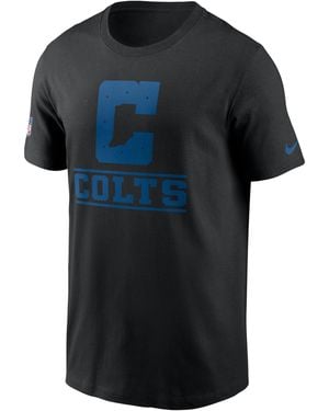 Nike Indianapolis Colts Essential Dri-Fit Nfl Long-Sleeve T-Shirt - Black