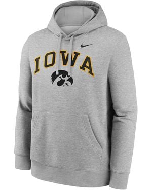 Nike Iowa Arch College Pullover Hoodie - Gray