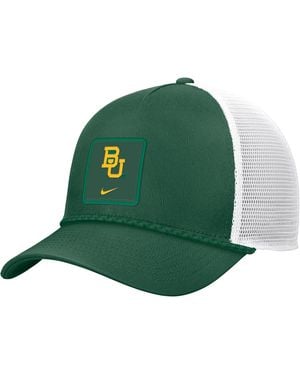 Nike Baylor Sideline Rope College Trucker Adjustable Hat - Green