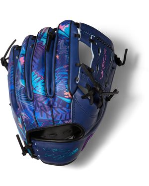 Nike Vapor Elite Baseball Infield Snake Eyes Web Fielding Glove - Blue