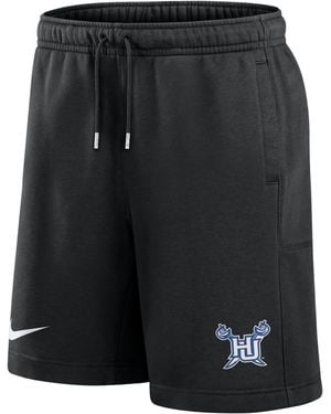 Nike College Club Fleece (Hampton University) Shorts - Black
