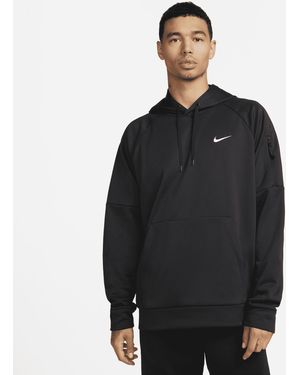 Nike Maglia Fitness Con Cappuccio Therma-Fit Therma – Uomo - Nero