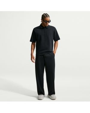 Nike 24.7 Impossiblysoft Dri-Fit Straight-Leg Pants - Black