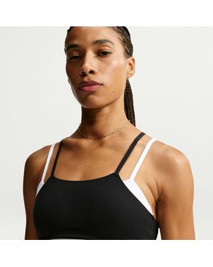 Nike Zenvy Light-Support Padded Sports Bra - Black