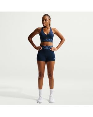 Nike Pro Sculpt High-Waisted 3" Biker Shorts - Black