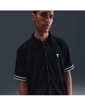 Nike Kobe Pleated Short-Sleeve Basketball Top - Black