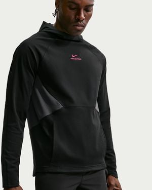 Nike Pro Dri-Fit Mid-Layer Training Top - Black