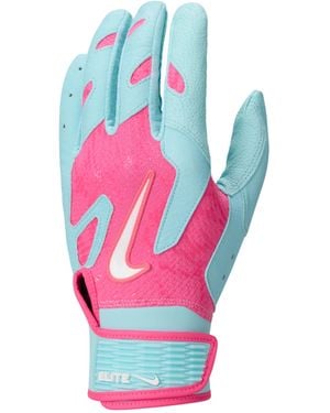 Nike Alpha Elite 2.0 Baseball Batting Gloves - Pink